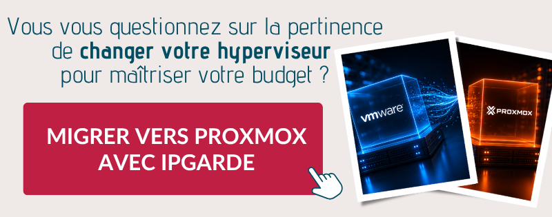 Migration VMware | Accompagnement migration VMware Broadcom vers Proxmox VE | Cas client industriel | IPGarde, Valence, Drôme, Rhône-Alpes